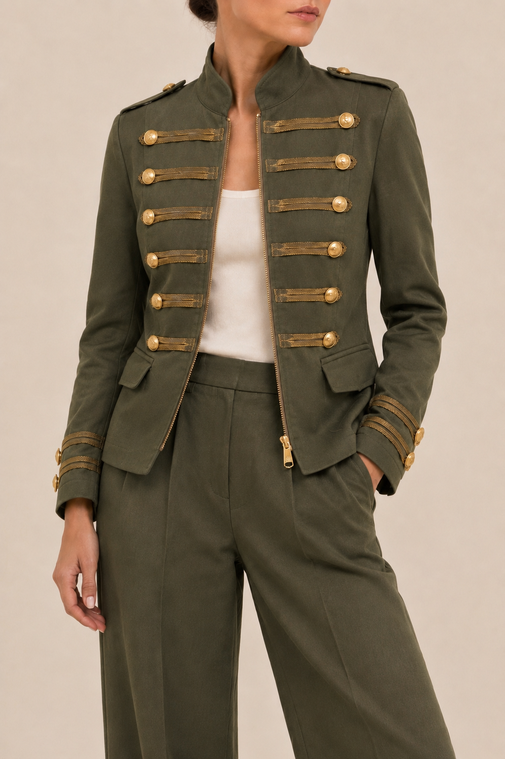 Military Jacket, Army Green