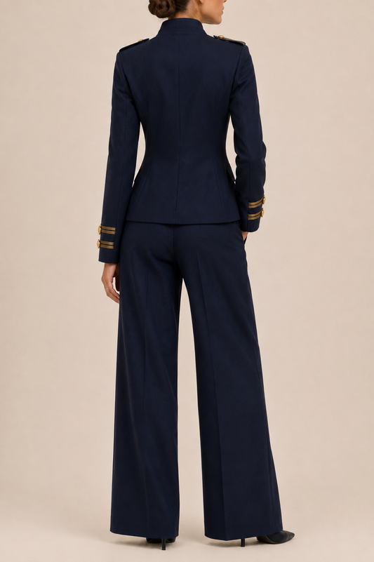 Military Jacket, Blue, Second View